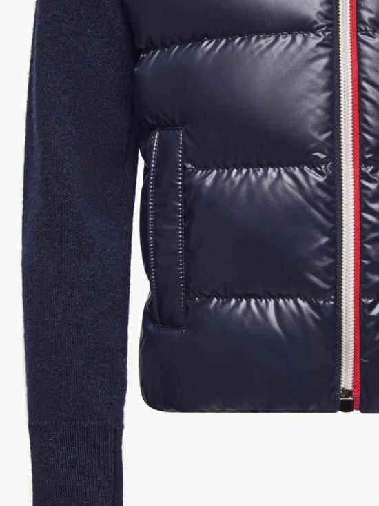 25FW [키즈] 몽클레어 니트/스웻셔츠 K29549B00006M1241 745 Blue - MONCLER