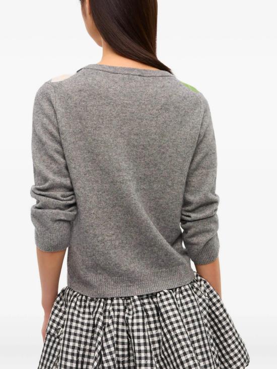 25FW 가니 스웨터 K2512 921 Grey - GANNI