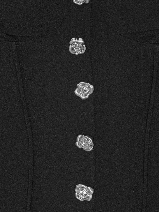 25FW 로테이트 숏 원피스 114515 100 Black - ROTATE