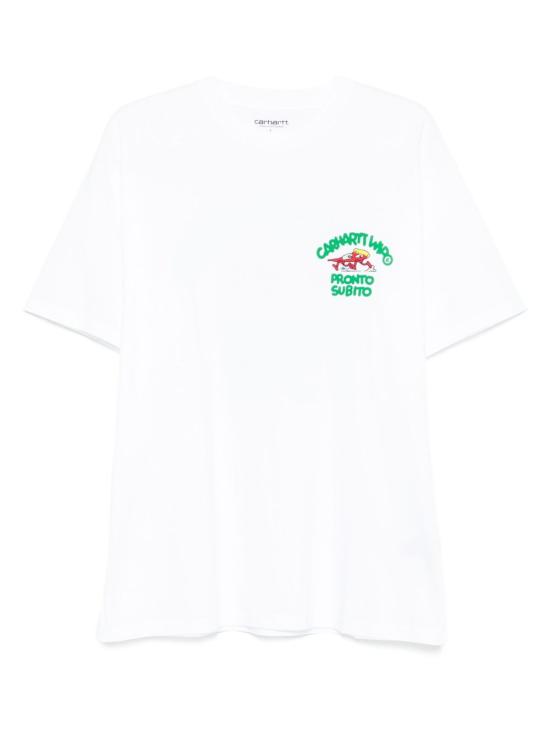 25FW 칼하트 WIP 반팔 티셔츠 I035195 02XX White