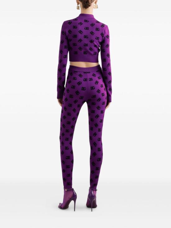 25FW 돌체앤가바나 폴로 티셔츠 FXZ35TJGMB3 F1540 Purple - DOLCE & GABBANA