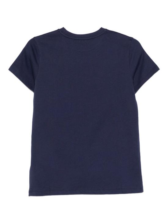 25FW [키즈] 모스키노 티셔츠 HPM058LAA34 40016 Blue - MOSCHINO