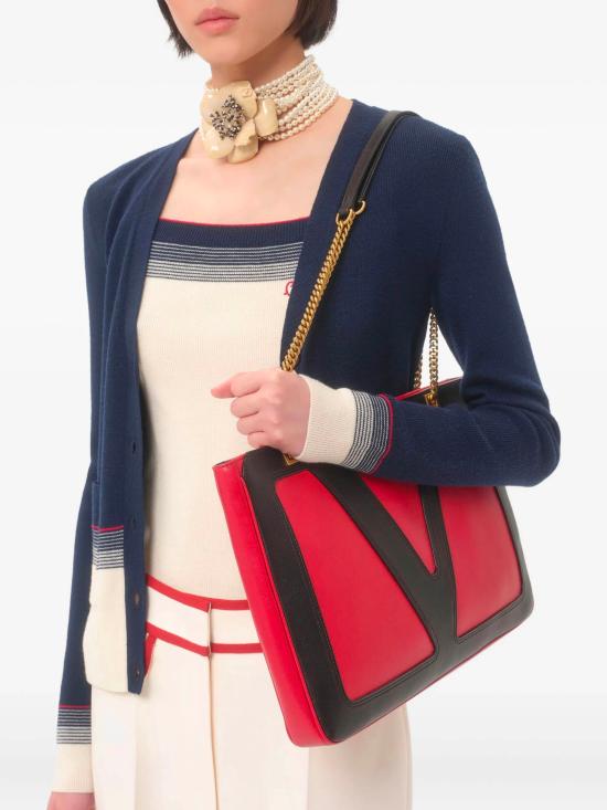 25FW 발렌티노 가라바니 가디건 7B3KA12A9GQ 0W6 Blue - VALENTINO GARAVANI