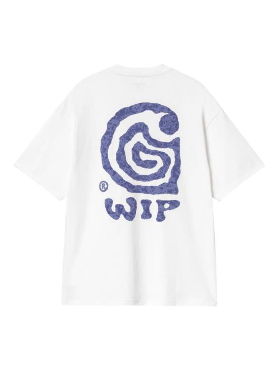 25FW 칼하트 WIP 반팔 티셔츠 I035194 02XX White - CARHARTT WIP