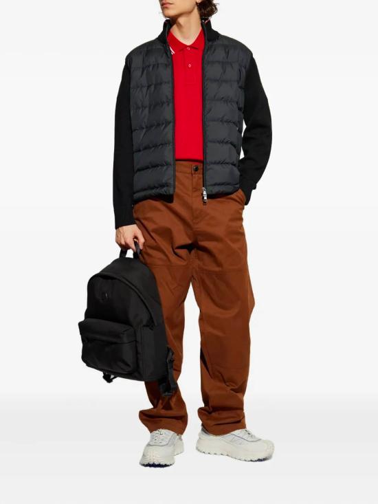 25FW 몽클레어 숏패딩 집업 코튼 가디건 K20919B00003M1367 999 Black - MONCLER