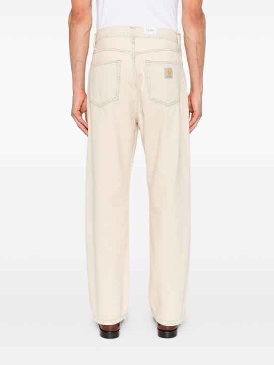 25FW 칼하트 WIP 데님 팬츠 I030468 01SN Beige - CARHARTT WIP