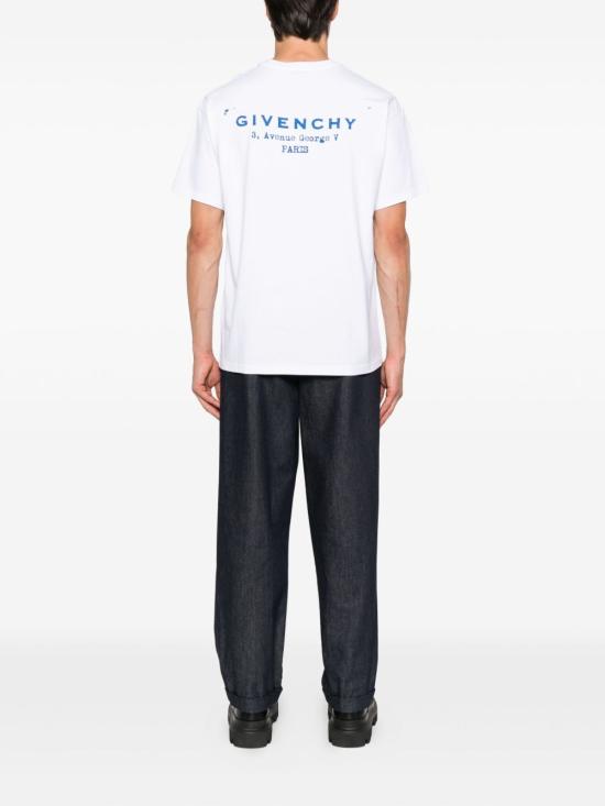 25FW 지방시 반팔 티셔츠 BM71NK3YRJ 100 Bianco - GIVENCHY