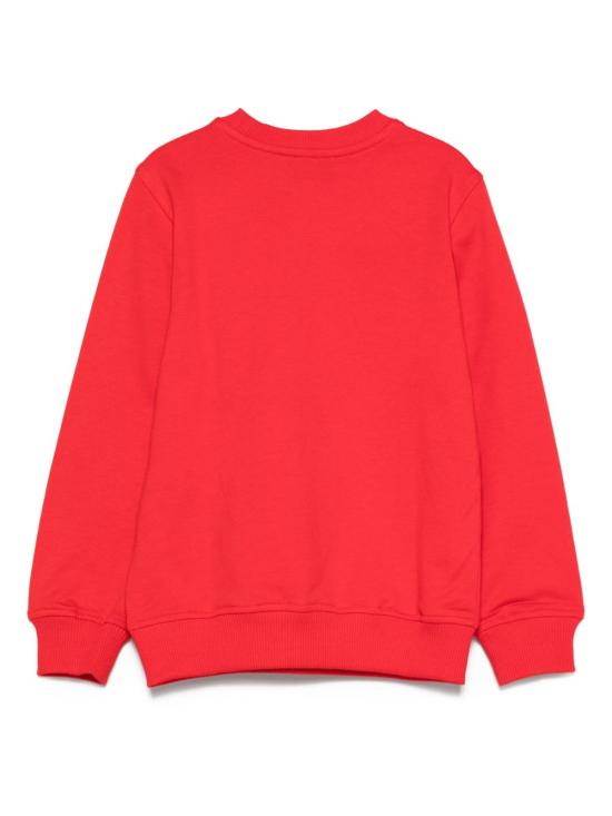 25FW [키즈] 모스키노 니트/스웻셔츠 HRF08VLCA40 50109 Red - MOSCHINO