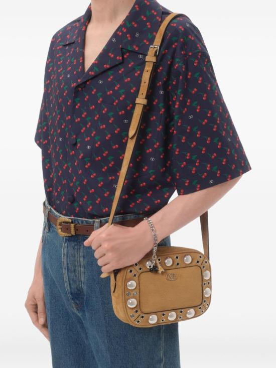 25FW 발렌티노 가라바니 반팔 셔츠 7V3AA111B0B CZQ Blue - VALENTINO GARAVANI