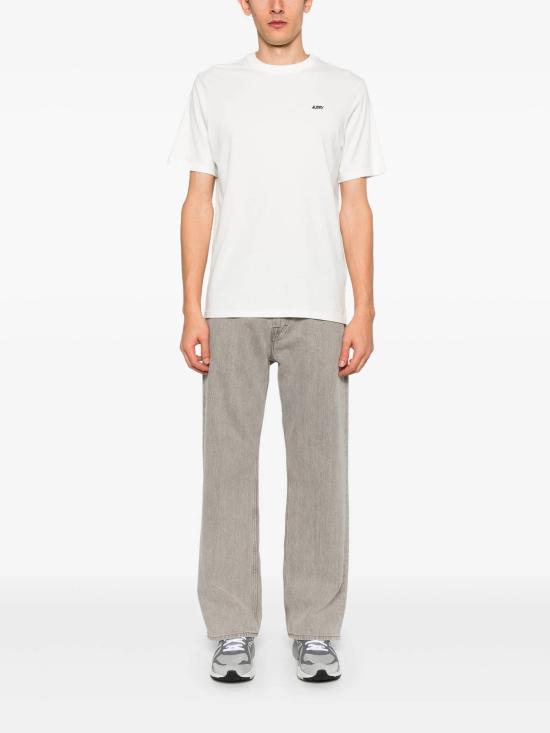 25FW 오트리 반팔 티셔츠 TSPM A7CW White - AUTRY