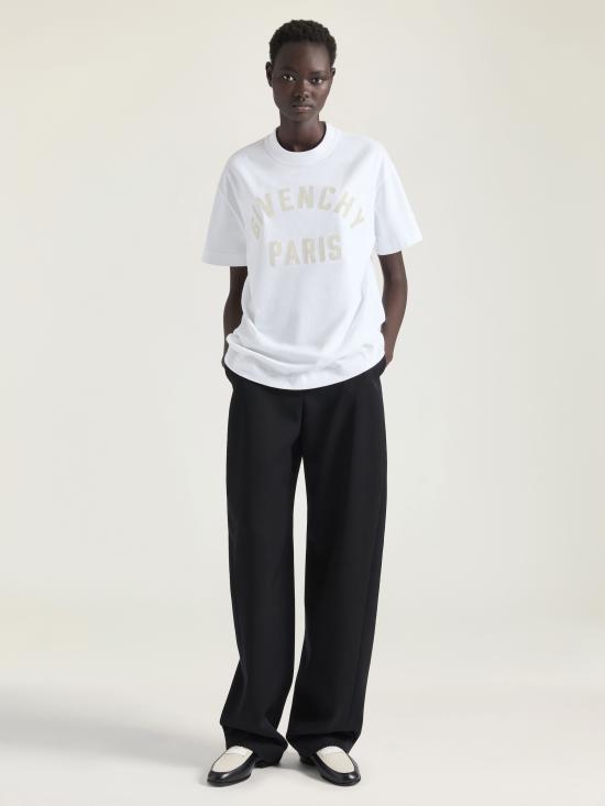 25FW 지방시 반팔 티셔츠 BW70FM3YRS 100 White - GIVENCHY