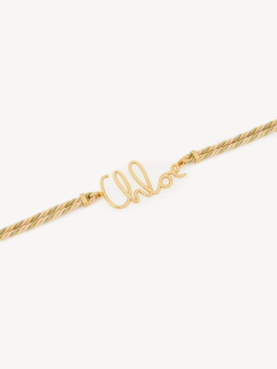 25FW 끌로에 목걸이/팬던트 CH25AJN33CVB 2YA Golden - CHLOE