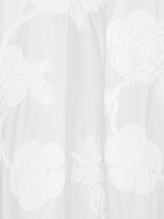 25FW 로테이트 숏 스커트 114557 400 White - ROTATE