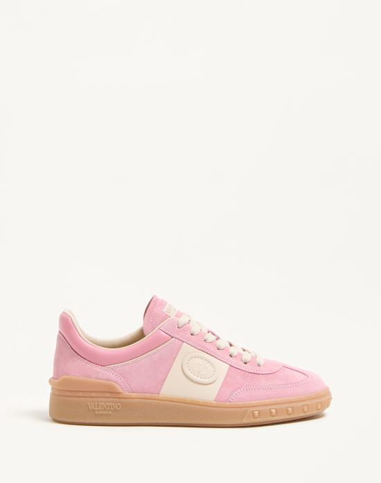 25FW 발렌티노 가라바니 레이스업 로우탑 스니커즈  7W2S0IL9LAL BRN Pink