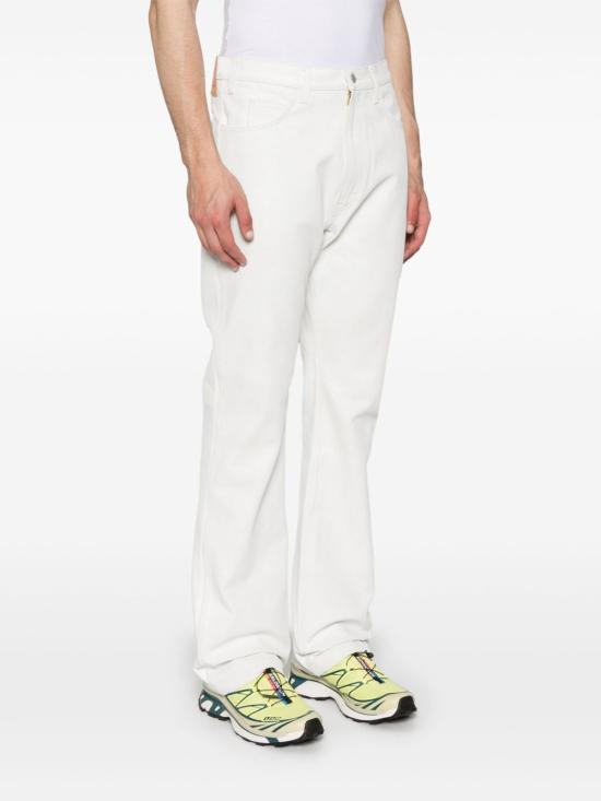 25SS 와타나베 준야 스트레이트 팬츠 WOP214051 1OFFWHITE White - JUNYA WATANABE