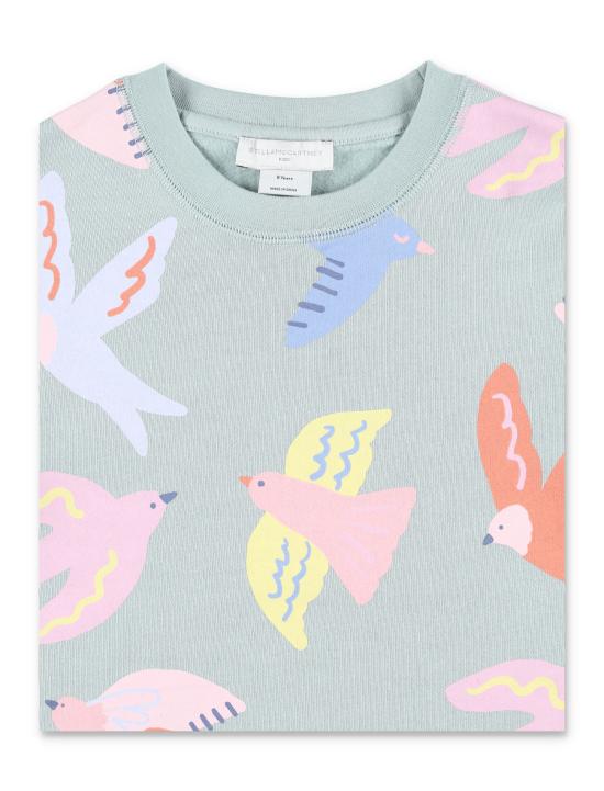 25FW [키즈] 스텔라 맥카트니 탑 TX4B10Z3091 923MC Verde - STELLA MCCARTNEY