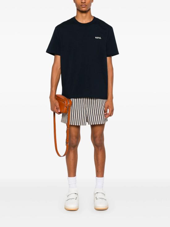 25FW 아페쎄 반팔 티셔츠 COHBQH26391 TIQ Blue - A.P.C.