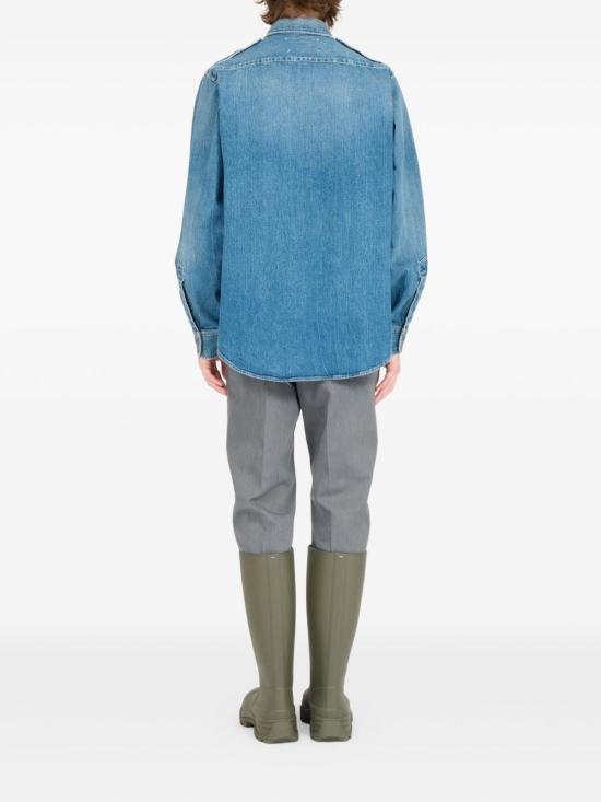 25FW 마르지엘라 데님 셔츠 S50DT0064 M30034961 Clear Blue - MAISON MARGIELA