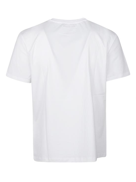 25FW 아크네 스튜디오 반팔 티셔츠 CL0309 TSHI000315183 White - ACNE STUDIOS