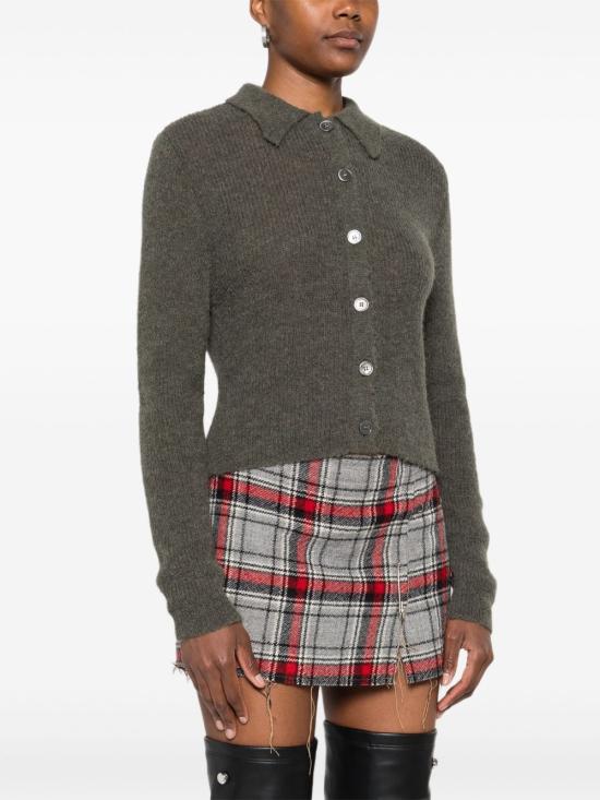 25FW 아워레가시 매찌 폴로 알파카 가디건  W4253MM GREEN Green - OUR LEGACY