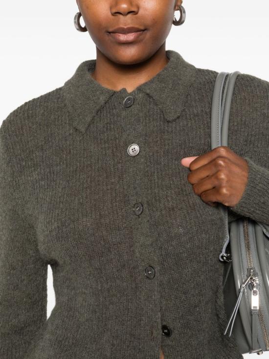 25FW 아워레가시 매찌 폴로 알파카 가디건  W4253MM GREEN Green - OUR LEGACY