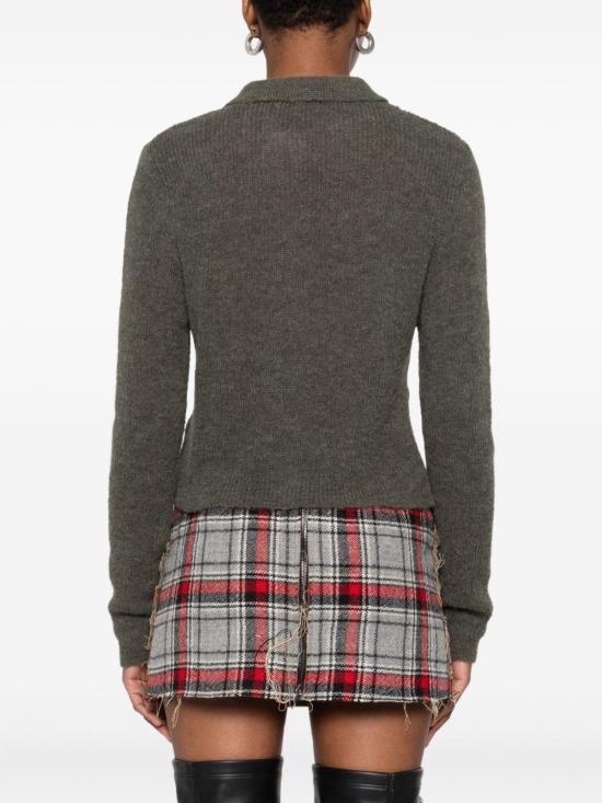 25FW 아워레가시 매찌 폴로 알파카 가디건  W4253MM GREEN Green - OUR LEGACY