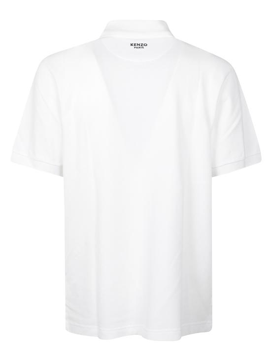 25FW 겐조 반팔 티셔츠 FF65PO153 4PU02 White - KENZO