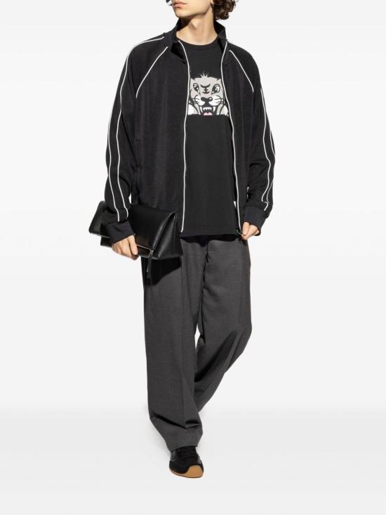 25FW 겐조 반팔 티셔츠 FF65TS451 4SG99J Black - KENZO