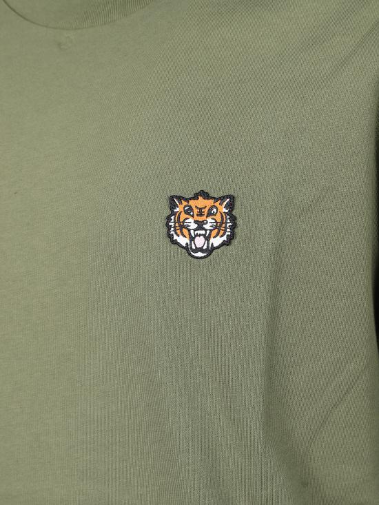 25FW 겐조 반팔 티셔츠 FF55TS527 4SG50 Kaki - KENZO