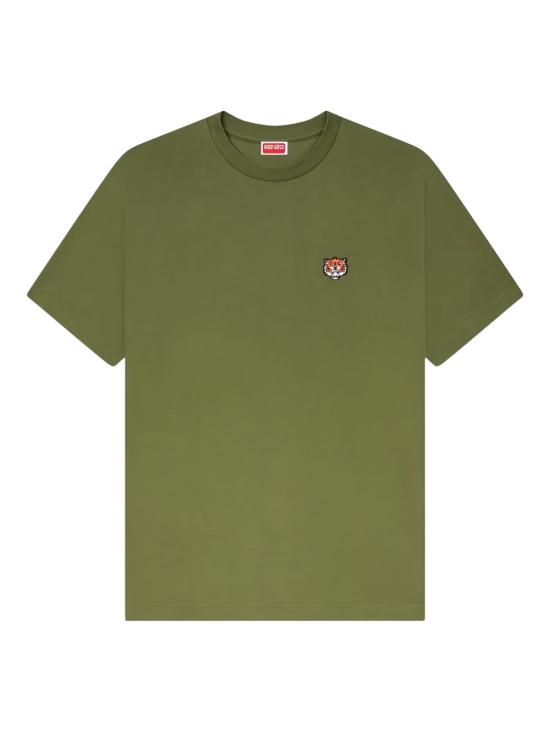 25FW 겐조 반팔 티셔츠 FF55TS527 4SG50 Kaki - KENZO