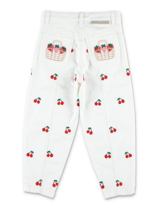 25SS [키즈] 스텔라 맥카트니 진 TW6B80Z2573 101EM Bianco - STELLA MCCARTNEY