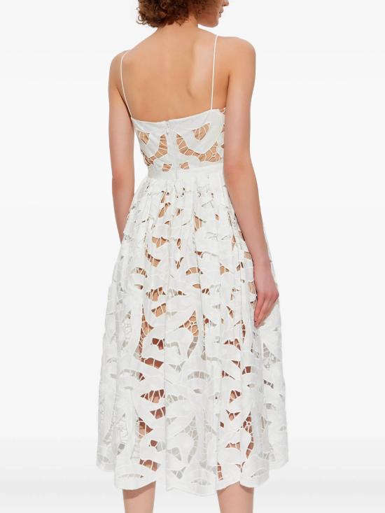 25FW 셀프 포트레이트 미디 원피스 PF25013MW WHITE White - SELF PORTRAIT