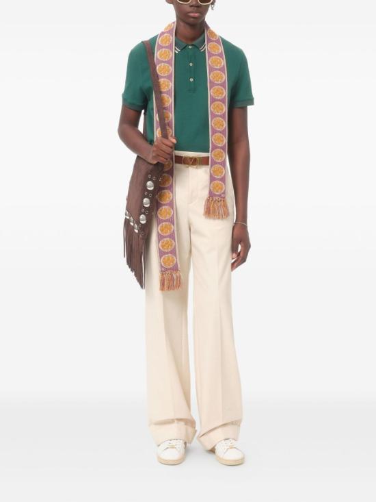 25FW 발렌티노 가라바니 폴로 티셔츠 7V3MH01KAQK CN3 Green - VALENTINO GARAVANI