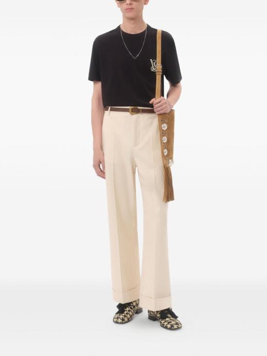 25FW 발렌티노 가라바니 반팔 티셔츠 7V3MG10VB2W 0NO Black - VALENTINO GARAVANI