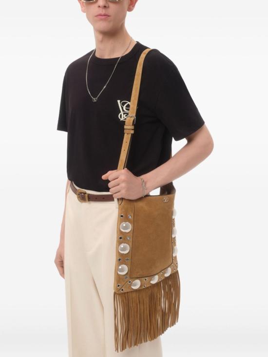 25FW 발렌티노 가라바니 반팔 티셔츠 7V3MG10VB2W 0NO Black - VALENTINO GARAVANI