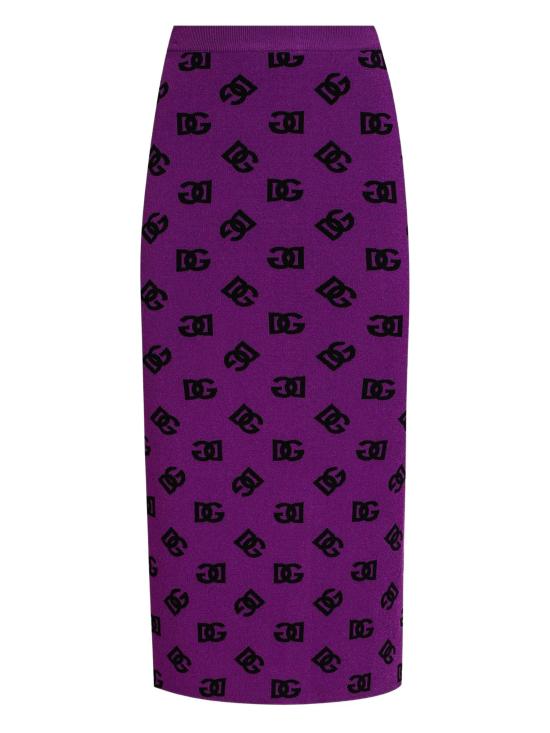 25FW 돌체앤가바나 숏 스커트 FXO25TJGMB3 F1540 Purple