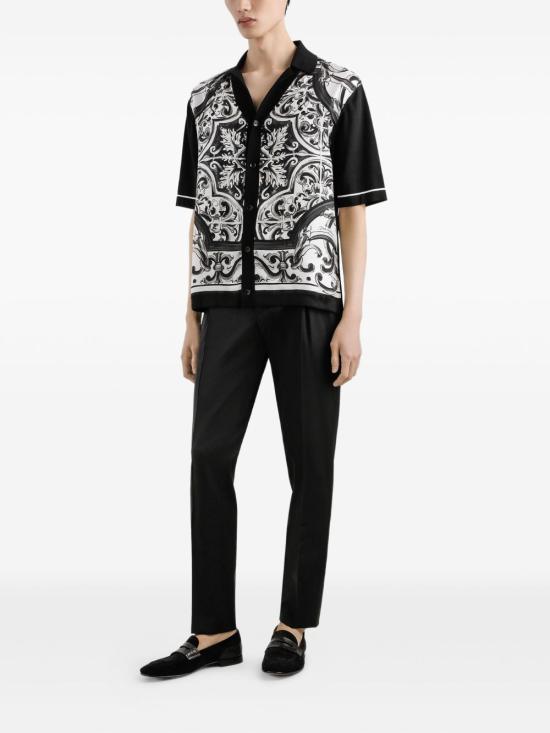 25FW 돌체앤가바나 반팔 셔츠 GXVC0TJFMZG HY5DQ Black