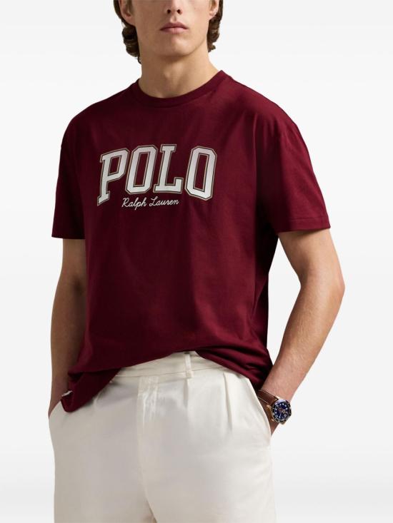 25FW 폴로 랄프로렌 반팔 티셔츠 710P00086 005 Red - POLO RALPH LAUREN