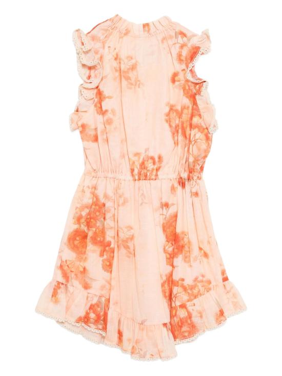 25FW [키즈] 짐머만 원피스 1897DSS255 REDBOTFLO Orange - ZIMMERMANN