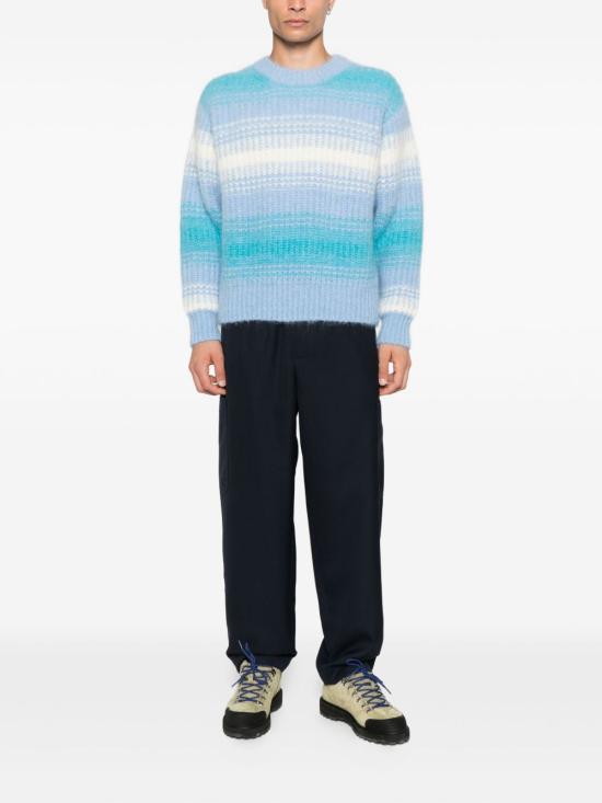 25FW 겐조 스웨터 FF65PU7653CG 63 Blue - KENZO