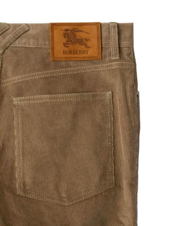 25FW 버버리 코듀로이 팬츠  8113483 C2386 Beige - BURBERRY