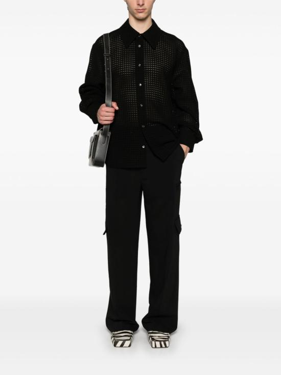 25SS 나마체코 스트레이트 팬츠 508N25209999 BLACK Black - NAMACHEKO