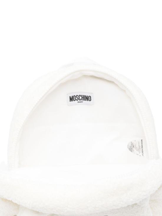 25FW [키즈] 모스키노 백팩 MUX05DLIA00 10063 White - MOSCHINO