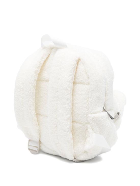 25FW [키즈] 모스키노 백팩 MUX05DLIA00 10063 White - MOSCHINO