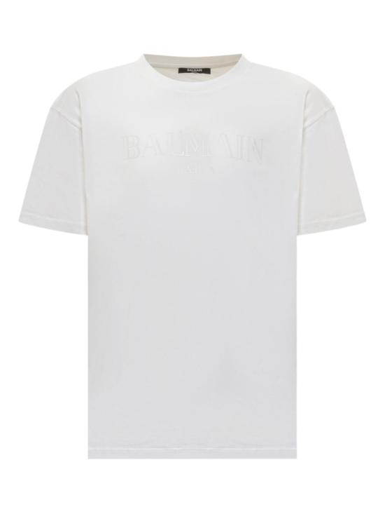 25FW [키즈] 발망 티셔츠 BX8Q81Z3186 100 White