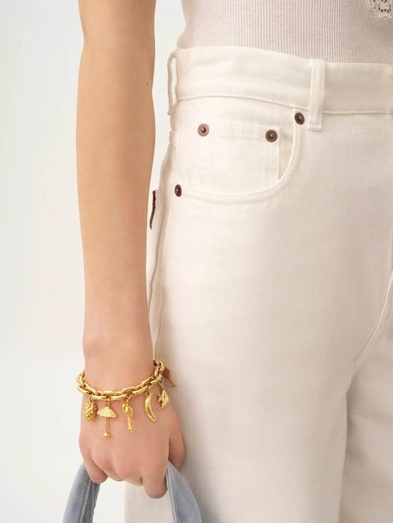 25FW 끌로에 데님 팬츠 CH25ADP02257 101 White - CHLOE