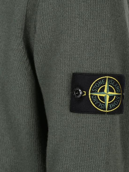 25FW 스톤 아일랜드 스웨터 5100072S00A3 V0054 Green - STONE ISLAND