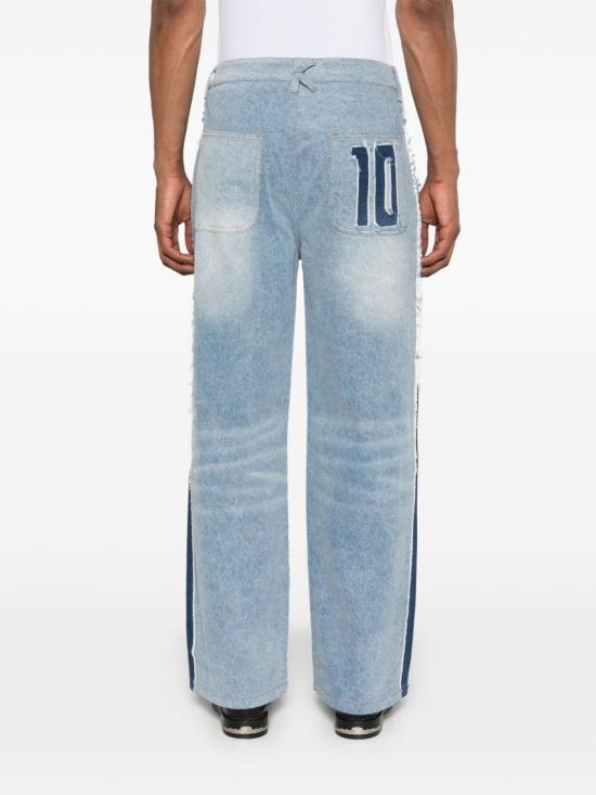 25SS 키드슈퍼 데님 팬츠 PT08 RONALDINHODENIM Blue - KIDSUPER