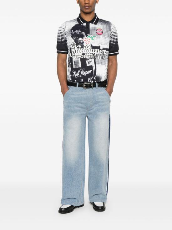 25SS 키드슈퍼 데님 팬츠 PT08 RONALDINHODENIM Blue - KIDSUPER