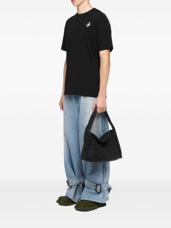 25FW JW앤더슨 반팔 티셔츠 JT0257 PG1510999 Black - JW ANDERSON